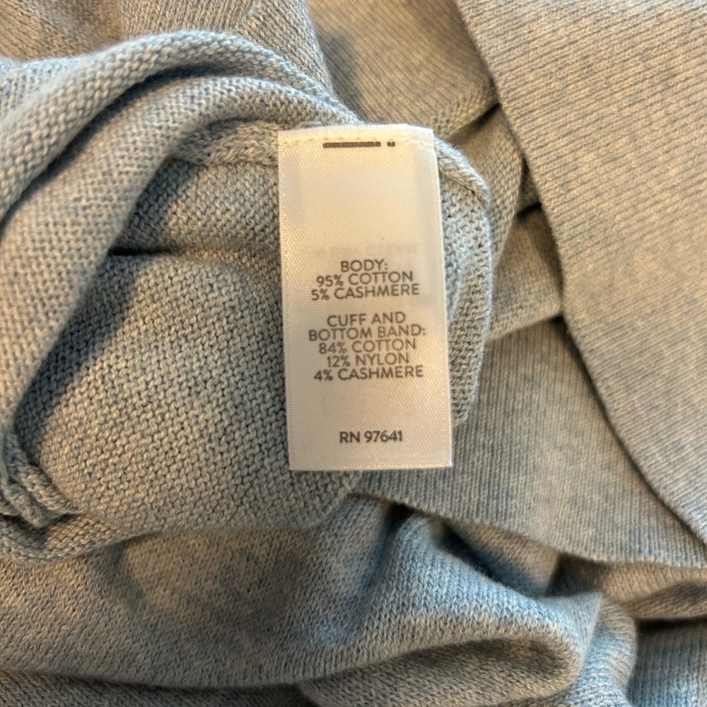 NWOT J Jill cashmere hoodie - Picture 4 of 4
